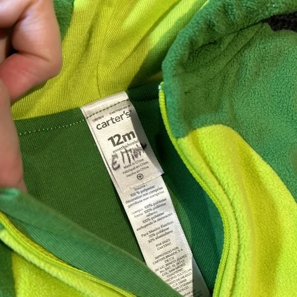 Carters Avacado Halloween Costume 12 Months Baby - Picture 3 of 7